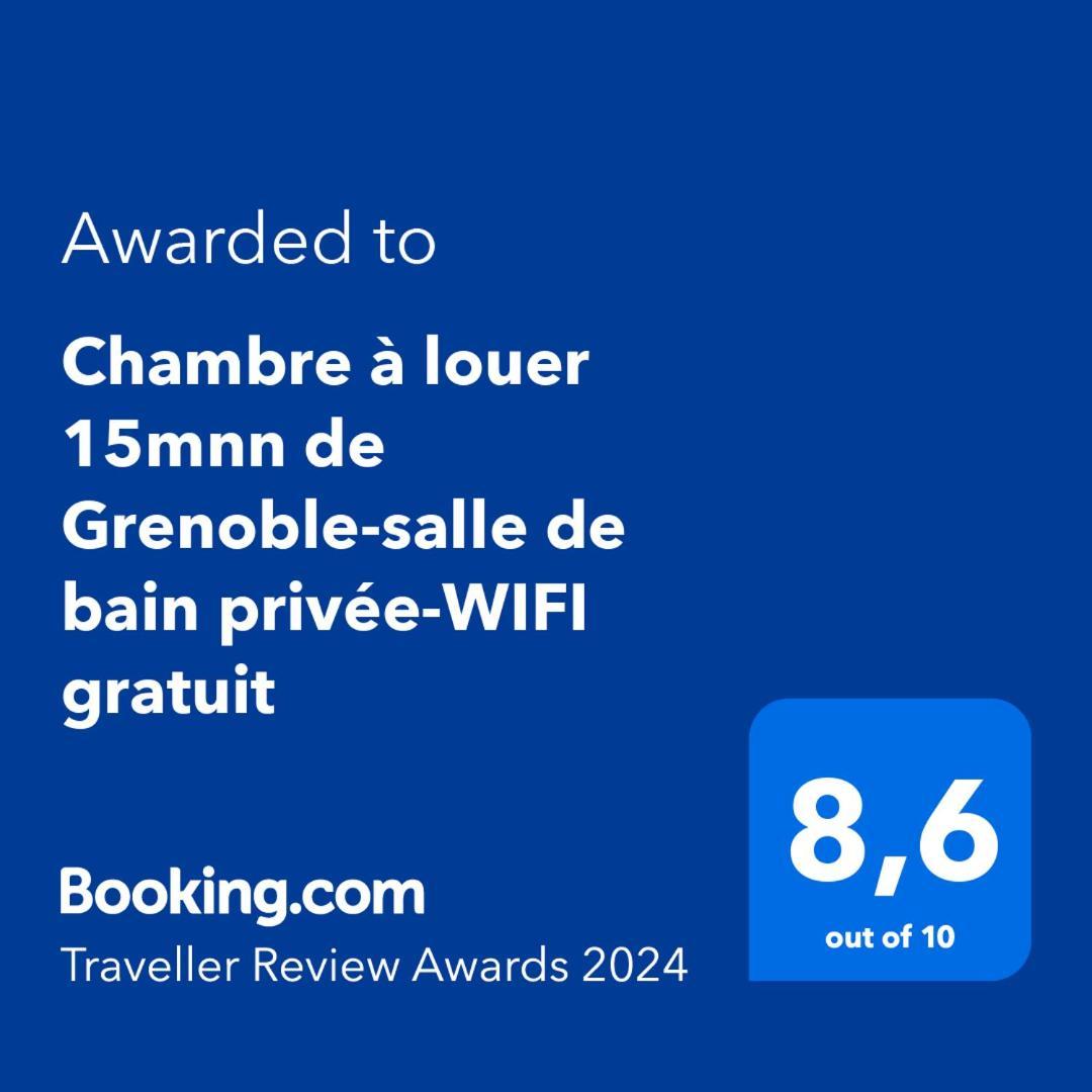 Privatunterkunft A Louer 15mnn De Grenoble-salle De Bain Privee-wifi Gratuit Fontanil-Cornillon